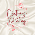 Obituary Printing